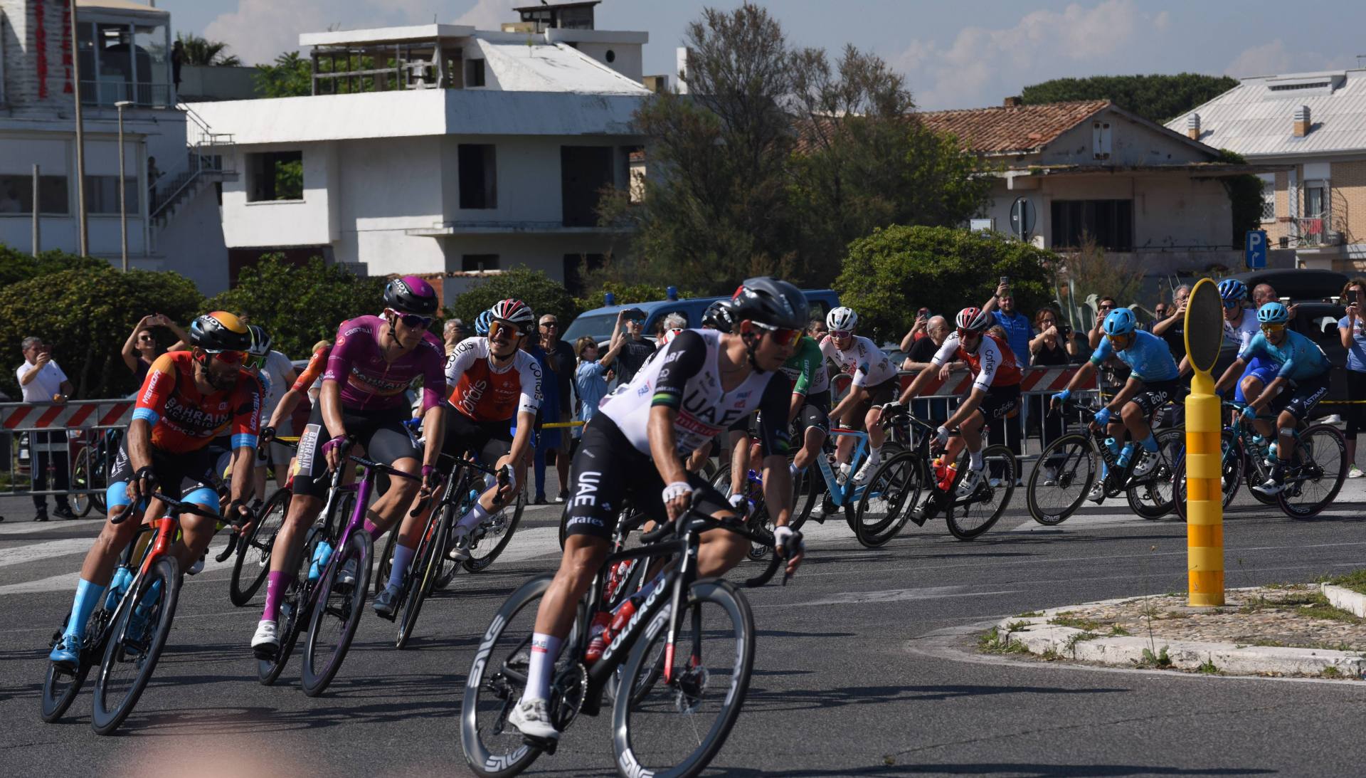 Il giro d''Italia fa tappa a Ostia